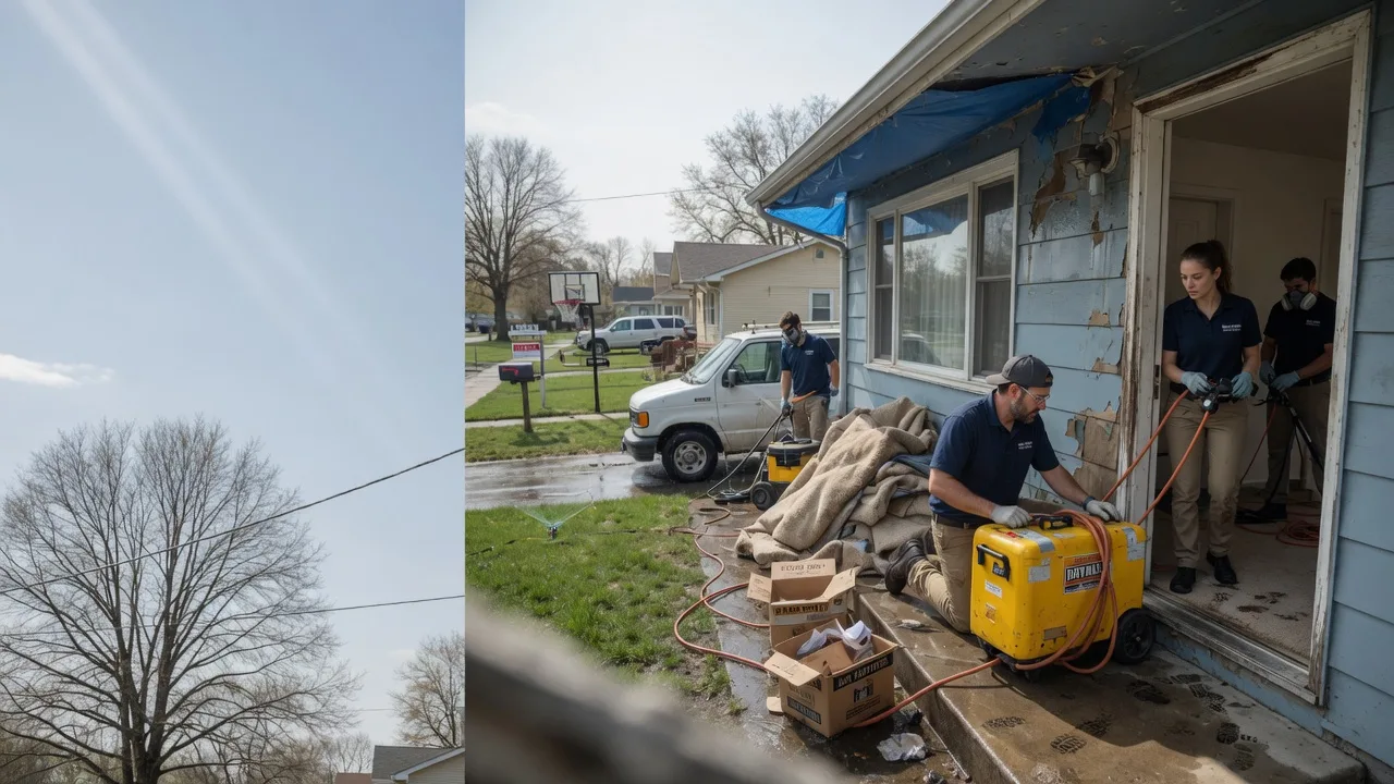Basement Flood Cleanup in Windham, CT near me